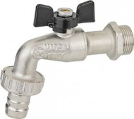 Кран BUGATTI Alaska со штуцером 1/2 c бабочкой (688) Кран BUGATTI Alaska со штуцером 1/2 c бабочкой (688)