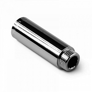 PA Удлинитель хромированный Н/В резьбовой 1/2x30 PRO AQUA