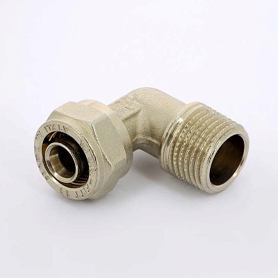 Угол обжим-Н никелированный UNI-FITT 16х1/2" Угол обжим-Н никелированный UNI-FITT 16х1/2"