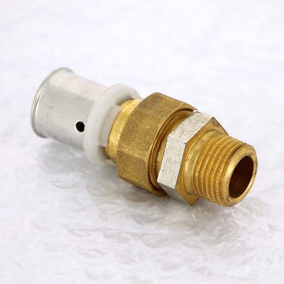 Муфта пресс-Н со сгоном UNI-FITT 20х1/2' Муфта пресс-Н со сгоном UNI-FITT 20х1/2'