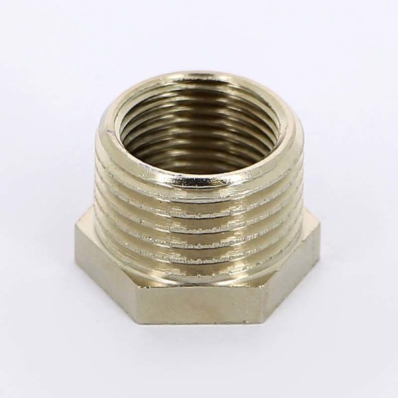 Футорка НВ никелированная UNI-FITT 1/2"х2" Футорка НВ никелированная UNI-FITT 1/2"х2"