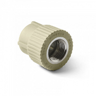 PP-R Муфта комбинированная ВР Серая 32-1 PRO AQUA PP-R Муфта комбинированная ВР Серая 32-1 PRO AQUA