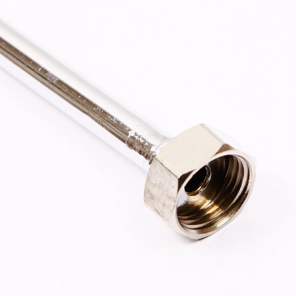 Трубка хромированная UNI-FITT 10х1 с накидной гайкой 1/2" 50 см