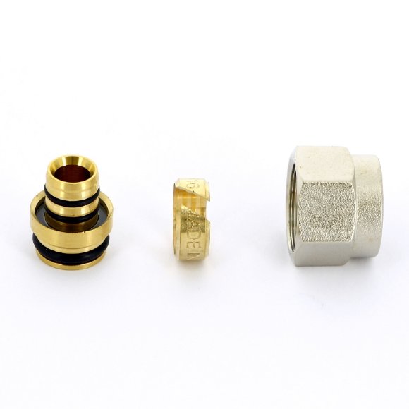 Соединитель обжим-В Uni-Fitt 16(2.0) х 1/2" конус, для коллекторов серии 40X и 42X