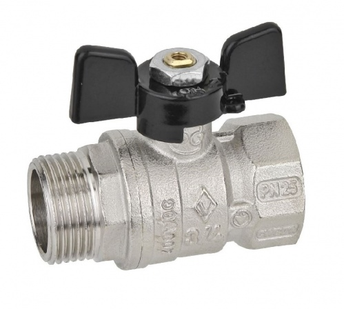 Кран BUGATTI Arizona 1" г/ш б-ка (607) Кран BUGATTI Arizona 1" г/ш б-ка (607)