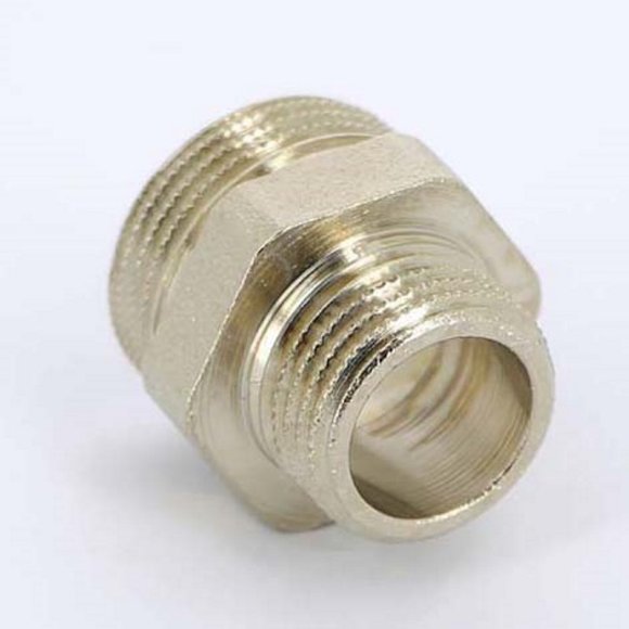 Ниппель Н никелированный UNI-FITT 1"1/2x1" Ниппель Н никелированный UNI-FITT 1"1/2x1"