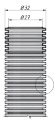 ОРИО шланг гофрированный белый ( 50 м) D-32 мм