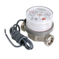 Водосчетчик унив., квартирный VALTEC, БЕЗ СГОНОВ, до +90^С, 1,5м3, 1/2", 80 мм (NEW)