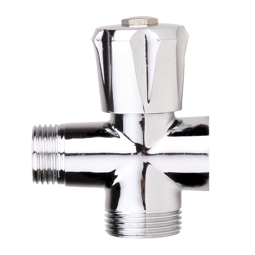 Кран 3-х проходной вентильный 1/2"х3/4"х1/2" н/н/в JIF259  (20/100)
