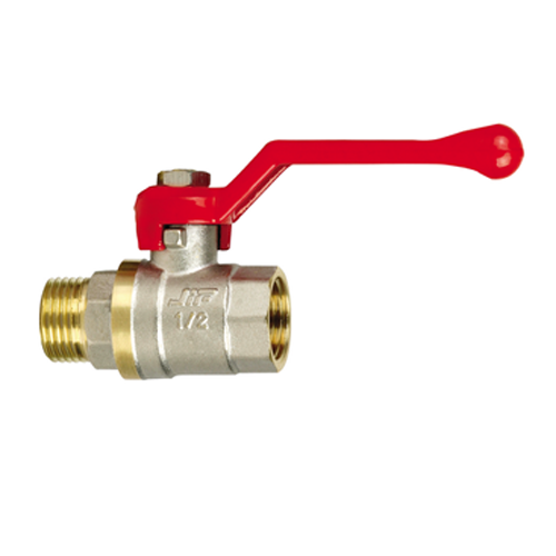 Кран шаровый 1/2" в/н ручка (красная) JIF 352 NB (12/120) Кран шаровый 1/2" в/н ручка (красная) JIF 352 NB (12/120)