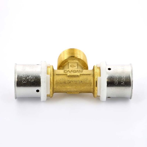 Тройник пресс-Н UNI-FITT 26х3/4'х26 Тройник пресс-Н UNI-FITT 26х3/4'х26
