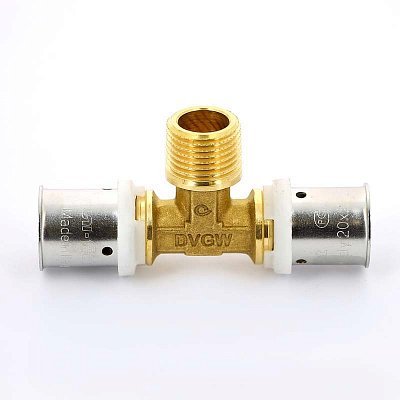Тройник пресс-Н UNI-FITT 20х1/2'х20