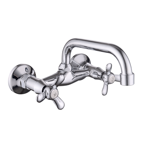 Смеситель Lucky Tap настенный 1/2", верхний кругл.излив 20см KWD-2003S-US-62 Смеситель Lucky Tap настенный 1/2", верхний кругл.излив 20см KWD-2003S-US-62