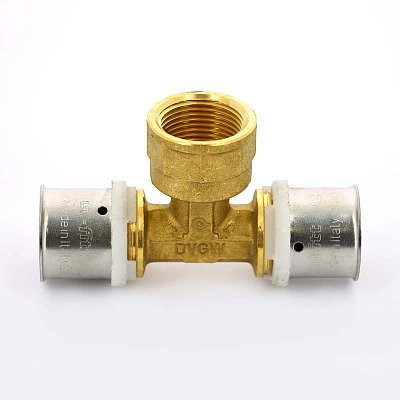Тройник пресс-В UNI-FITT 26х3/4'х26 Тройник пресс-В UNI-FITT 26х3/4'х26