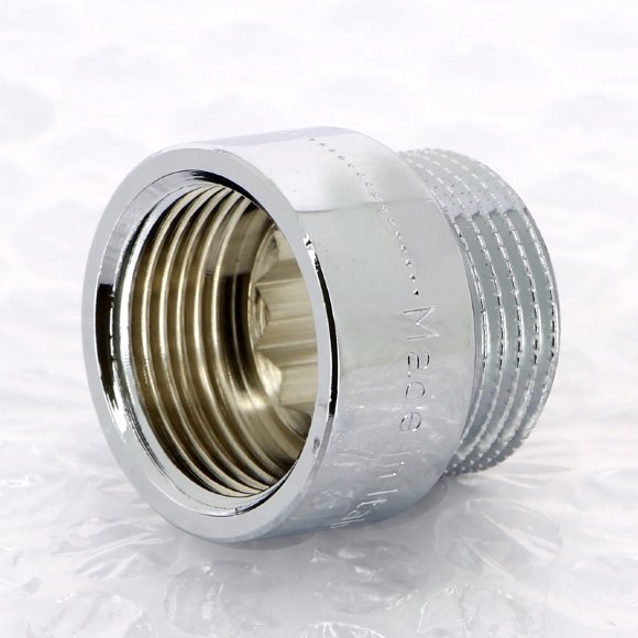 Удлинитель НВ хромированный UNI-FITT 3/4"x15мм