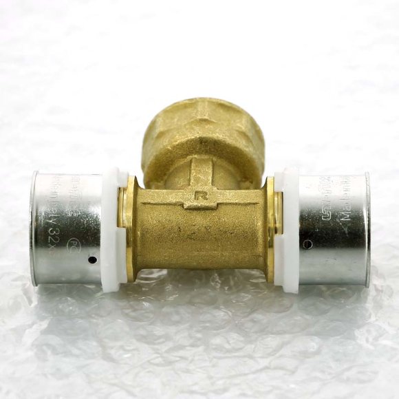 Тройник пресс-В UNI-FITT 32х3/4'х32