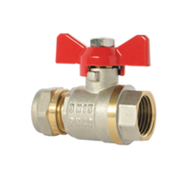 Кран шаровый под мет./пласт. трубу 16х1/2"в JIF 357 NB (12/120) Кран шаровый под мет./пласт. трубу 16х1/2"в JIF 357 NB (12/120)
