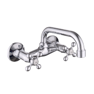 Смеситель Lucky Tap настенный 1/2", верхний кругл.излив 20см KWD-2003S-US-58 Смеситель Lucky Tap настенный 1/2", верхний кругл.излив 20см KWD-2003S-US-58