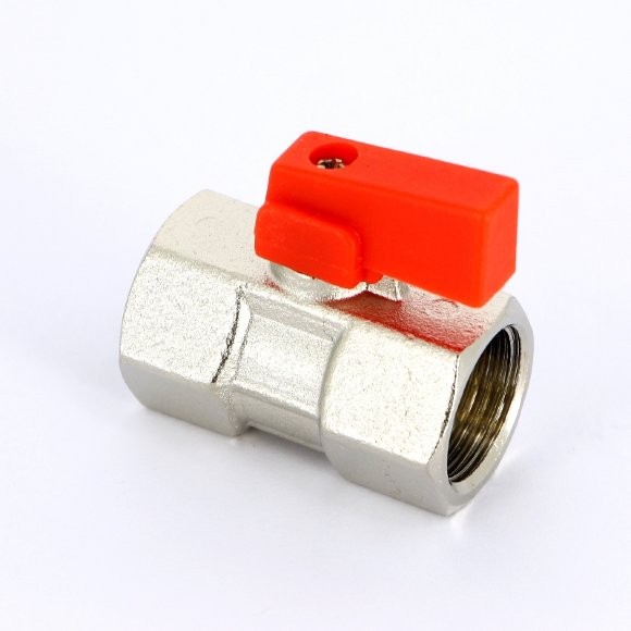 Кран шаровой мини флажок Uni-Fitt ВВ 1/2" Кран шаровой мини флажок Uni-Fitt ВВ 1/2"