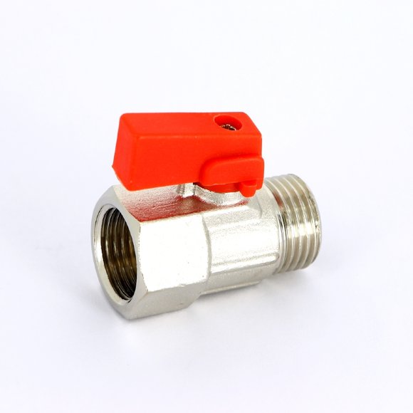Кран шаровой мини флажок Uni-Fitt НВ 1/2" Кран шаровой мини флажок Uni-Fitt НВ 1/2"