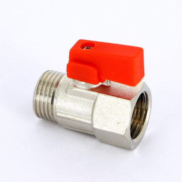 Кран шаровой мини флажок Uni-Fitt НВ 1/2" Кран шаровой мини флажок Uni-Fitt НВ 1/2"
