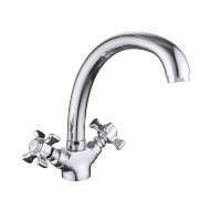 Смеситель Lucky Tap д/кух 1/2", кер., излив утолщ. 20см, шпилька KDM-2007BS-02-61 Смеситель Lucky Tap д/кух 1/2", кер., излив утолщ. 20см, шпилька KDM-2007BS-02-61