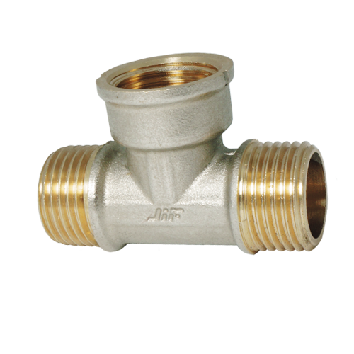 Тройник 1/2" н/в/н никель ECO 244 (10/120) Тройник 1/2" н/в/н никель ECO 244 (10/120)