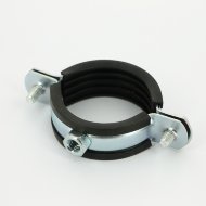 Хомут с резиновым уплотнителем UNI-FITT 1 1/2" (47-52 мм)