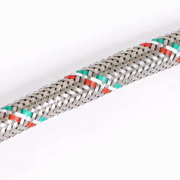 Гибкая подводка для смесителя UNI-FITT МL10х1 - 1/2" 100 см оплетка из нержавеющей стали Гибкая подводка для смесителя UNI-FITT МL10х1 - 1/2" 100 см оплетка из нержавеющей стали