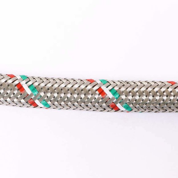 Гибкая подводка для смесителя UNI-FITT МL10х1 - 1/2" 50 см оплетка из нержавеющей стали Гибкая подводка для смесителя UNI-FITT МL10х1 - 1/2" 50 см оплетка из нержавеющей стали