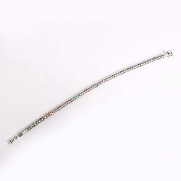 Гибкая подводка для смесителя UNI-FITT МL10х1 - 1/2" 60 см оплетка из нержавеющей стали Гибкая подводка для смесителя UNI-FITT МL10х1 - 1/2" 60 см оплетка из нержавеющей стали