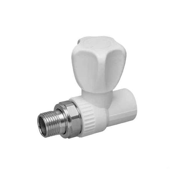 Кран д/рад прям 1/2" без терм/гол(60/5)