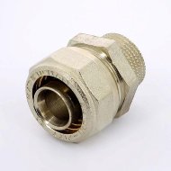Муфта обжим-Н никелированная UNI-FITT 26х3/4" Муфта обжим-Н никелированная UNI-FITT 26х3/4"