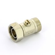 Узел радиаторный со встроенным краном НВ UNI-FITT 3/4"ЕК х 3/4"ЕК прямой Узел радиаторный со встроенным краном НВ UNI-FITT 3/4"ЕК х 3/4"ЕК прямой