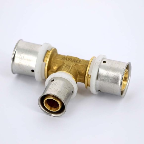 Тройник пресс UNI-FITT 26х20х26 Тройник пресс UNI-FITT 26х20х26