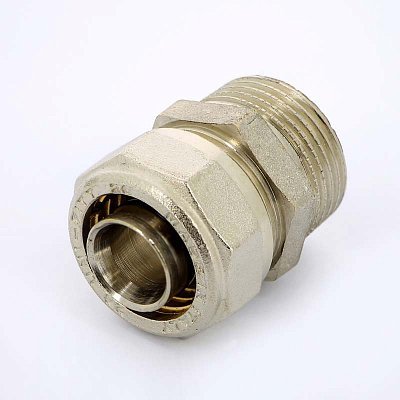 Муфта обжим-Н никелированная UNI-FITT 26х1" Муфта обжим-Н никелированная UNI-FITT 26х1"
