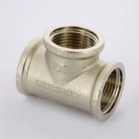 Тройник В никелированный UNI-FITT 3/4" Тройник В никелированный UNI-FITT 3/4"