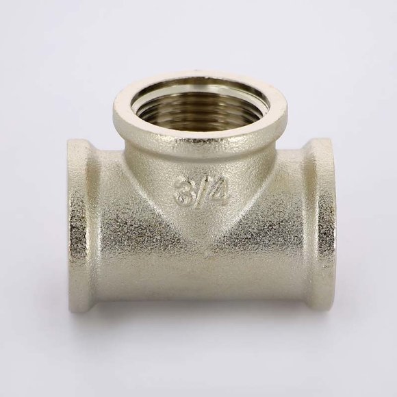 Тройник В никелированный UNI-FITT 3/4" Тройник В никелированный UNI-FITT 3/4"