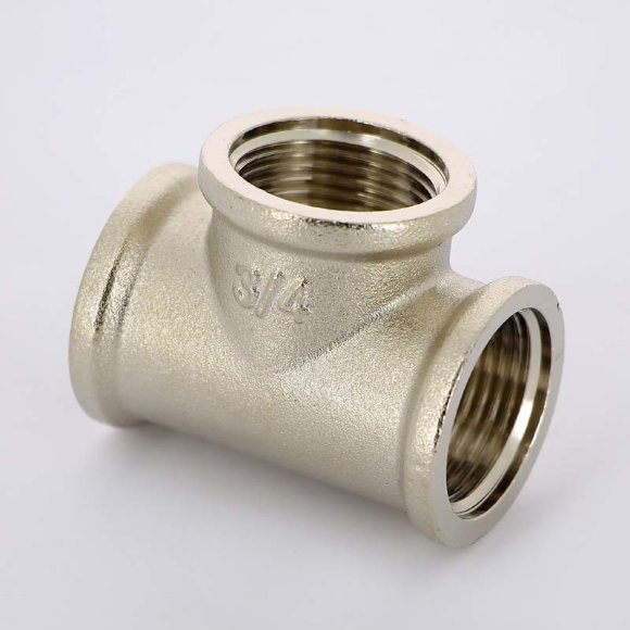 Тройник В никелированный UNI-FITT 3/4" Тройник В никелированный UNI-FITT 3/4"