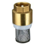 Обратный клапан, стержень латунь 1/2" с сеточкой (250/25) Обратный клапан, стержень латунь 1/2" с сеточкой (250/25)