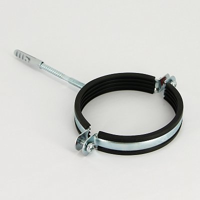 Хомут с резиновым уплотнителем, шпилькой и дюбелем UNI-FITT 2 1/2” (75-80 мм) Хомут с резиновым уплотнителем, шпилькой и дюбелем UNI-FITT 2 1/2” (75-80 мм)