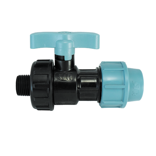 Кран шаровый ПНД 20х1/2" н.р. Z Кран шаровый ПНД 20х1/2" н.р. Z