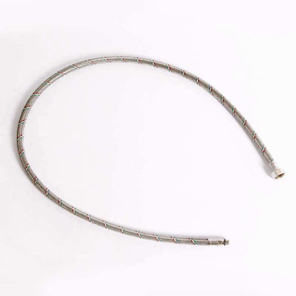 Гибкая подводка для смесителя UNI-FITT М10х1 - 1/2" 120 см оплетка из нержавеющей стали Гибкая подводка для смесителя UNI-FITT М10х1 - 1/2" 120 см оплетка из нержавеющей стали