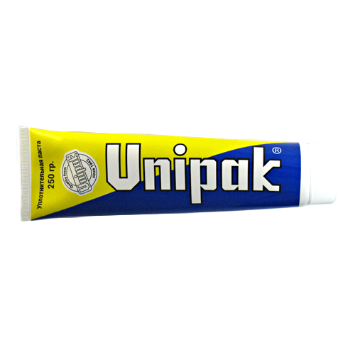 Паста уплотнительная UNIPAK 250 г (вода,пар) R (1/24) Паста уплотнительная UNIPAK 250 г (вода,пар) R (1/24)