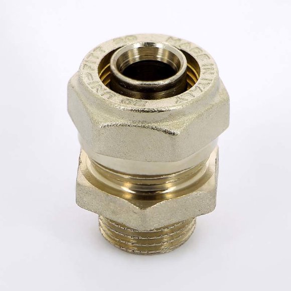 Муфта обжим-Н никелированная UNI-FITT 20х1/2" Муфта обжим-Н никелированная UNI-FITT 20х1/2"