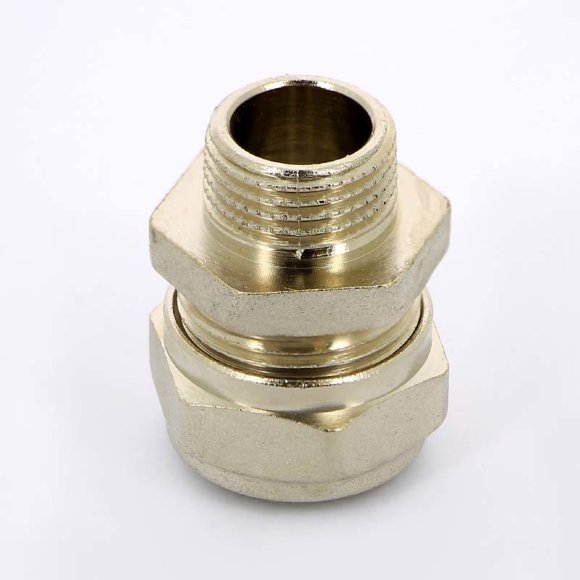 Муфта обжим-Н никелированная UNI-FITT 20х1/2" Муфта обжим-Н никелированная UNI-FITT 20х1/2"