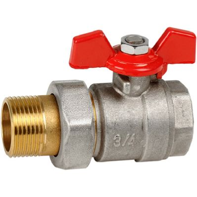Кран шаровый STT с американкой  1" (60/6)(80/8)(64/8)