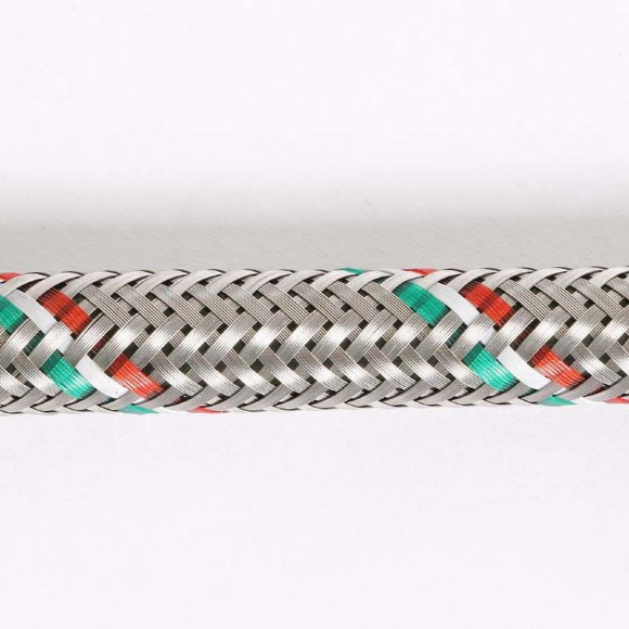 Гибкая подводка для смесителя UNI-FITT М10х1 - 1/2" 60 см оплетка из нержавеющей стали Гибкая подводка для смесителя UNI-FITT М10х1 - 1/2" 60 см оплетка из нержавеющей стали