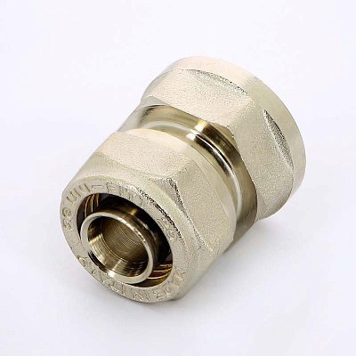 Муфта обжим-В никелированная UNI-FITT 20х3/4"
