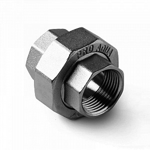PA Соединение разъемное прямое резьбовое ВР 1/2 x 1/2 PRO AQUA